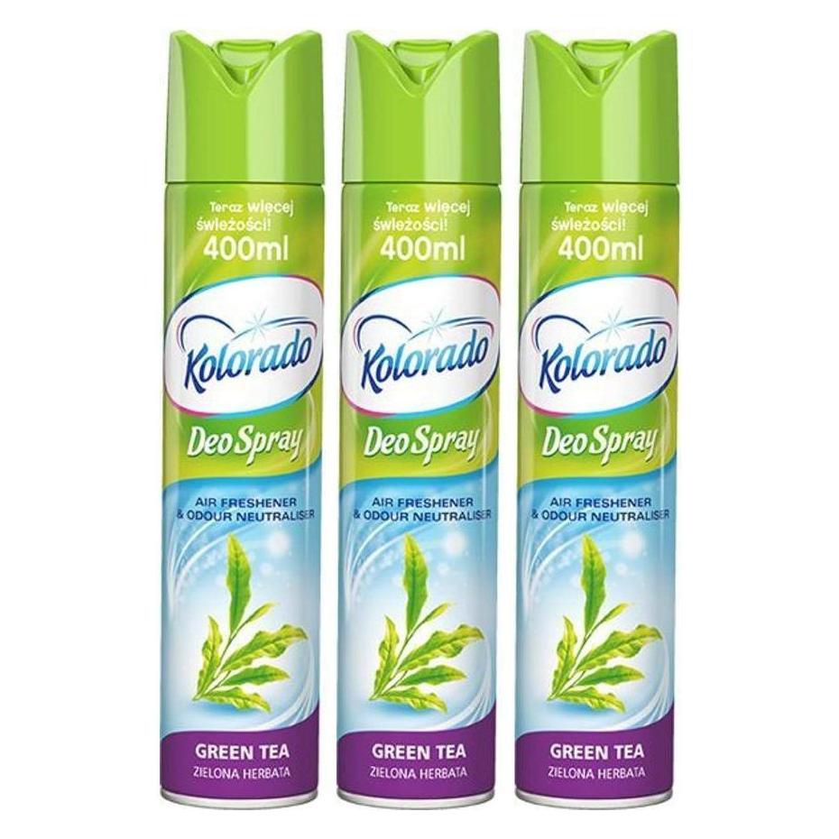 Kolorado Colorado Deodorant Spray Green Tea 400ml (Spray, 400 ml) (41374932)