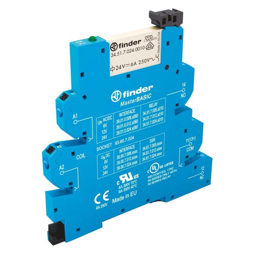 Finder Electromechanical Relay 6A 230VAC (39.01.8.230.0060)