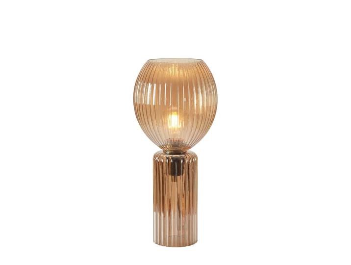 Lampe de table 1xe27 ambre
