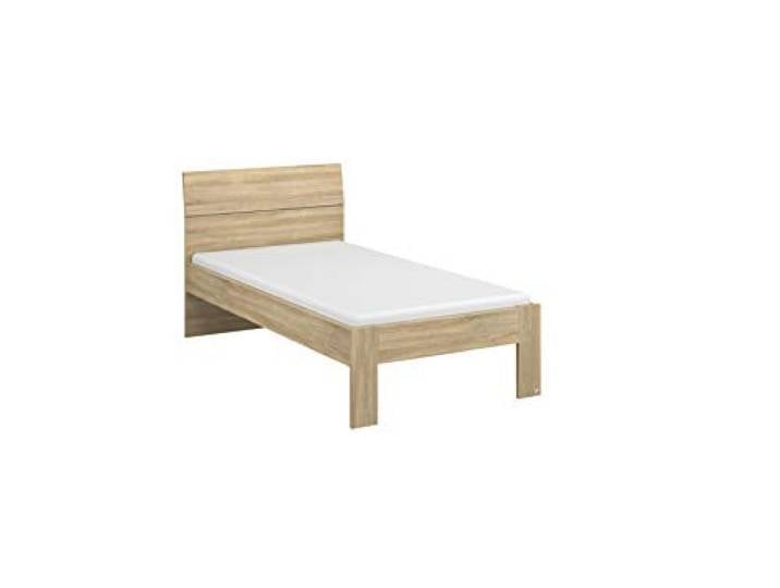 Rauch Möbel FLEXX, Bett, Farbe Eiche Sonoma, Maße 95x90x209 cm Doppelbett, für Schlafzimmer, Jugendzimmer, Gästezimmer, Kinderzimmer, Liegefläche 90x200 cm