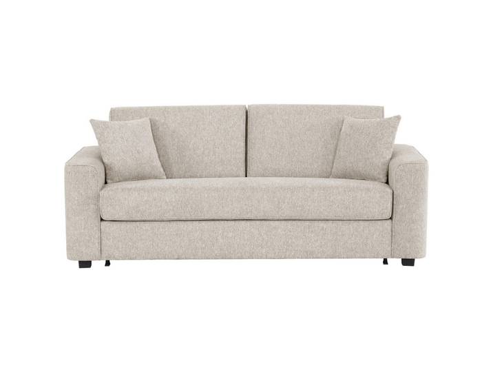 Xora Schlafsofa, Greige, Kunststoff, 3-Sitzer, Füllung: Schaumstoff, 205x83x100 cm, Stoffauswahl, Rücken echt, Kinderzimmer & Jugendzimmer, Jugendmöbel, Jugendsofas
