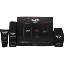 Guy Laroche, Beauty Geschenkset, Drakkar Noir Geschenkset von - 100ml EDT, 150ml Deodorant Spray, 50ml Duschgel (Körperpflegeset)