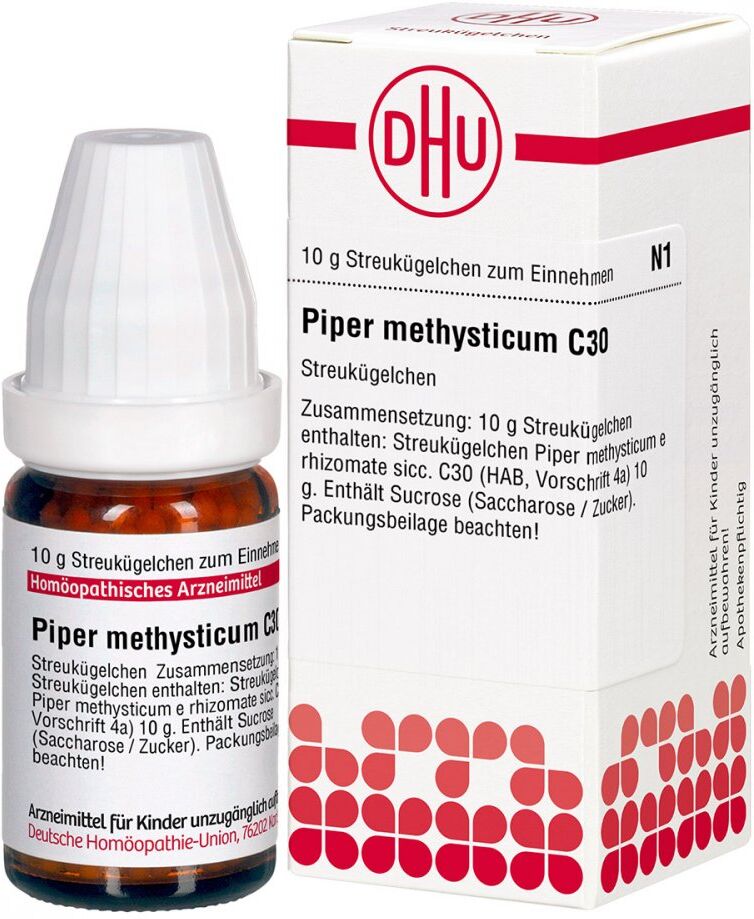 DHU Piper Meth. C30 Globuli 10g