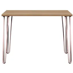 Bisley Schreibtisch »MultiRange« natürliche Eiche pink, 100x74x60 cm