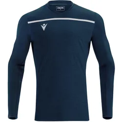 Macron, Herren, Sportshirt, deneb (4XL), Weiss, Blau