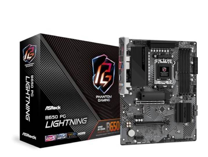 ASROCK MB AMD AM5 B650 PG LIGHTNING,