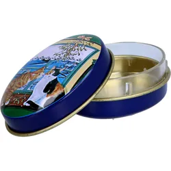 Pillendose Oval Katzen Motiv 1 ST
