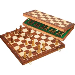 Philos-Spiele De Luxe Schachkassette, Feld 50 mm 2611