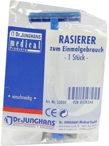 Einmal Rasierer einschneidig 1stk