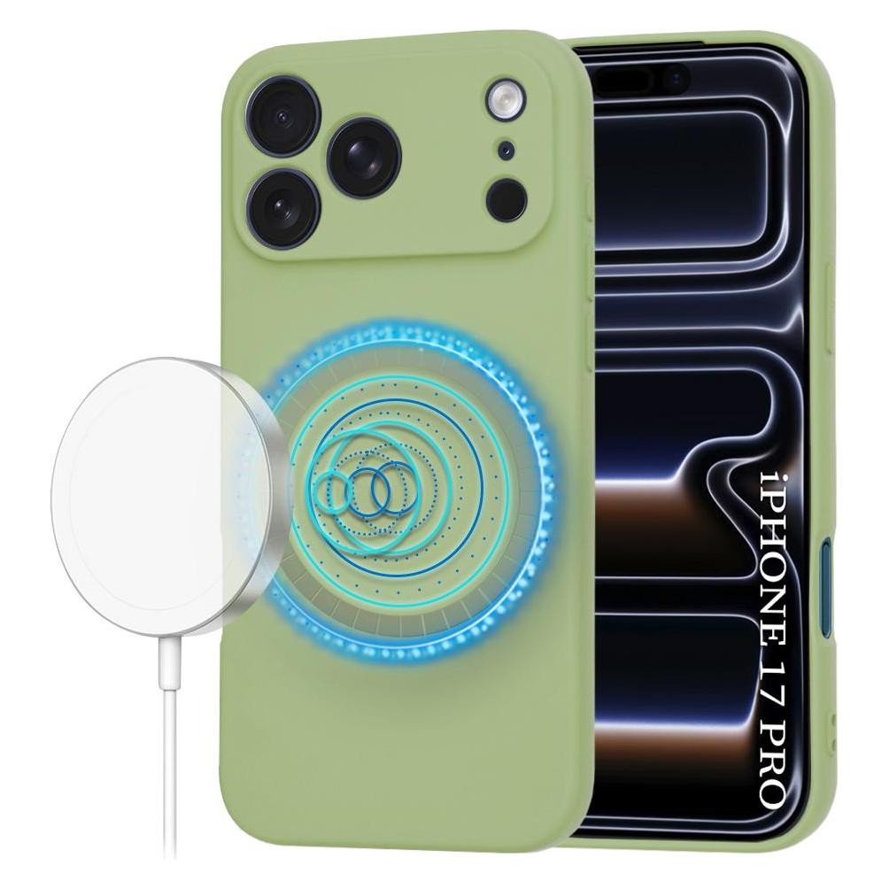 Techsuit - SoftFlex MagSafe - iPhone 17 Pro - Matcha (Apple iPhone 17 Pro) (60078353)