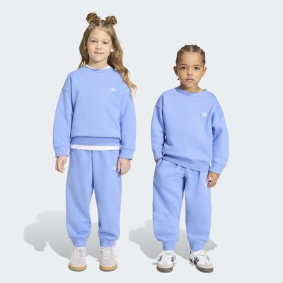 adidas Originals "MIT RUNDHALSAUSSCHNITT, LOCKER GESCHNITTEN" 2 für Kinder, zweiteiliges Set, aus Baumwolle