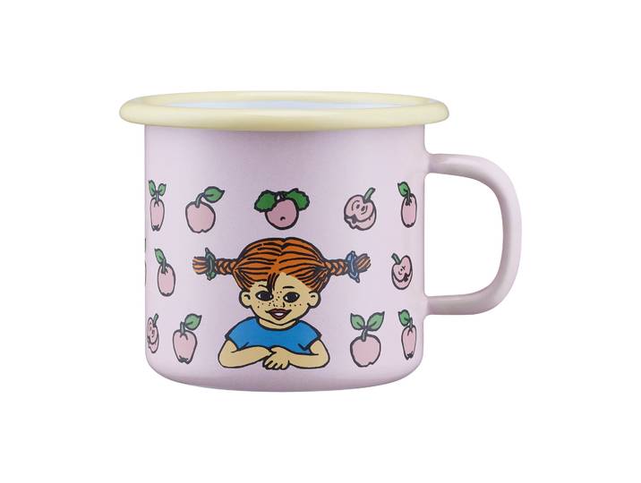 Muurla Mug en émail Pippi 2,5 dl Fruits