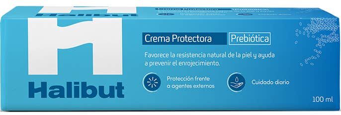 HALIBUT Crema Protectora Prebiótica 100ml