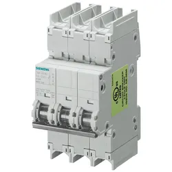 Siemens 5SJ4345-7HG41 Leitungsschutzschalter 240V 10kA, 3-polig, C, 45A, T=70mm nach UL 489 5SJ43457HG41