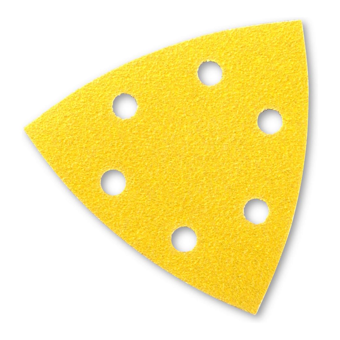 Sia Polygone mit Loch (3-eckig), 1960 siarexx, 93 x 93, 6-Loch Korn 180 ; sia ABRASIVES (F03E0035RM)