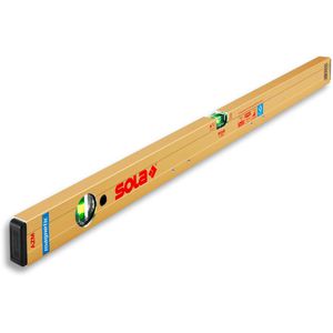 SOLA Wasserwaage 1821701, AZM 200, 200cm, magnetisch, 2 Libellen