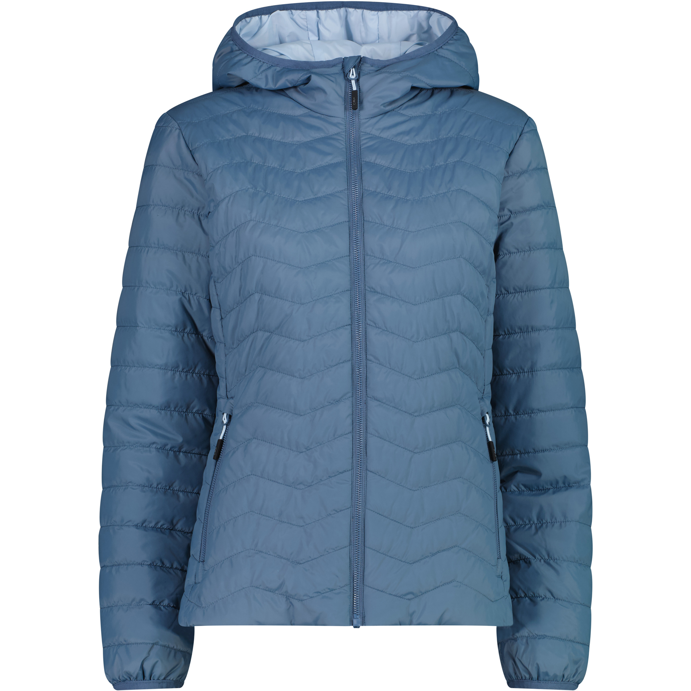 CMP Damen Isolationsjacke blau Größe M Trekking Wasserabweisend Wasserabweisend