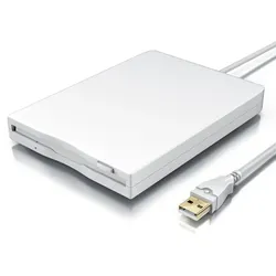 CSL DiskettenlaCSL Diskettenlaufwerk, USB 1.1, Externes USB Floppy Laufwerk FDD 1,44MB (3,5) für PC