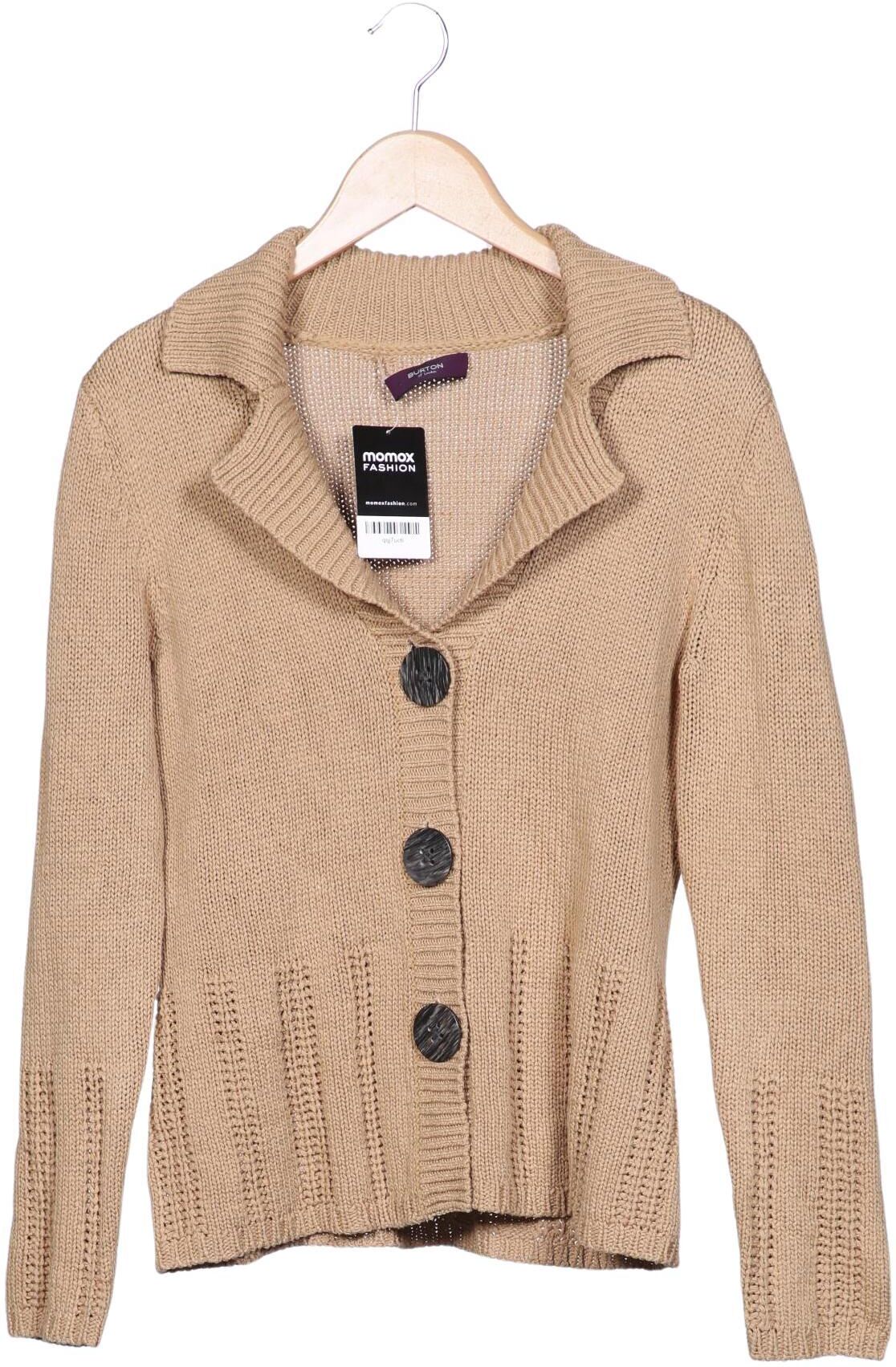 Burton London Burton  London Damen Strickjacke, Beige, Gr. L, Synthetik - Second Hand