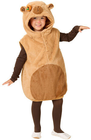 buttinette Kinder-Weste "Capybara", braun