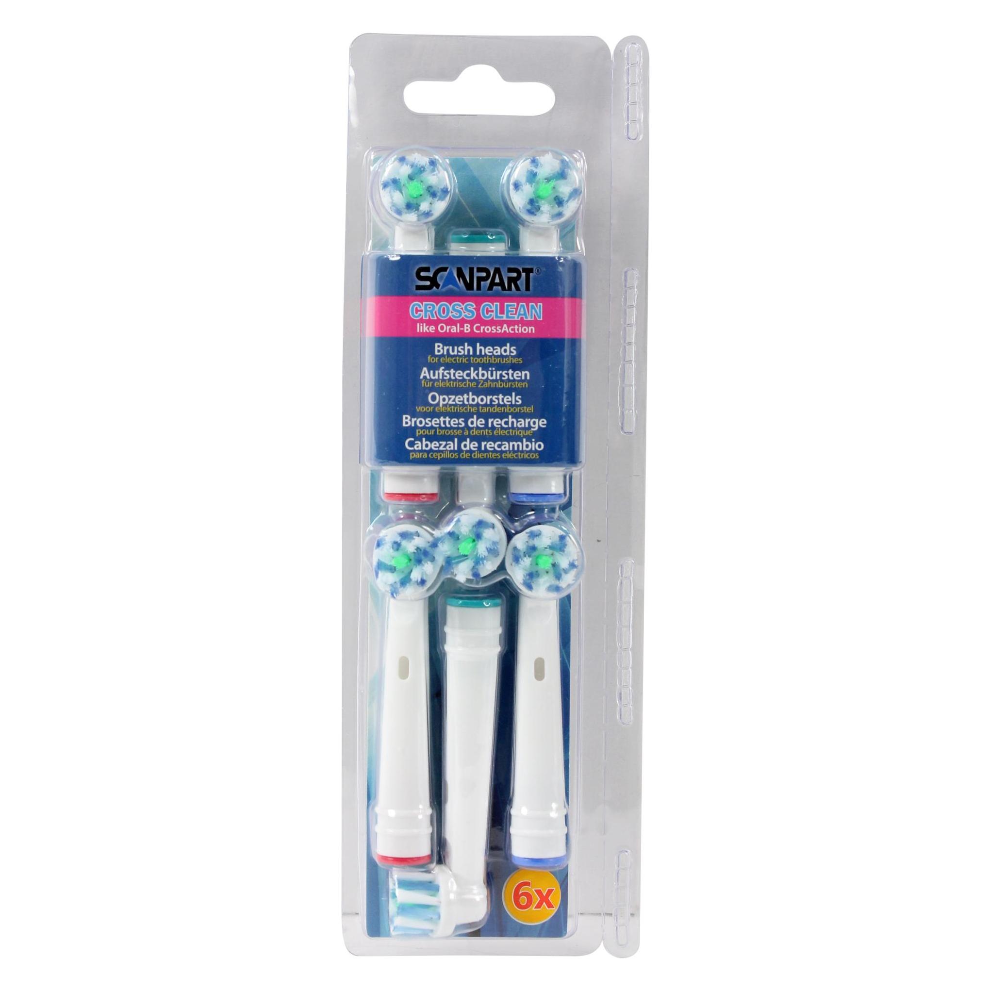 Scanpart SCA Ers.zahnb.f.Oral-B Cross 6 (6x) (3304000020)