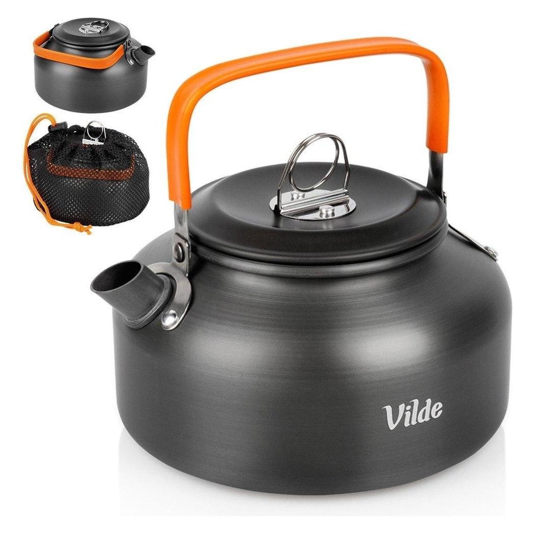 Vilde CZAJNIK TURYSTYCZNY KEMPINGOWY 700ml ALUMINIUM 489425 (70628442)