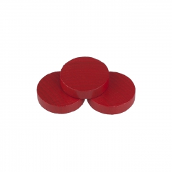 Halmakegel.com Scheibe - Titan - 31x8mm - rot 256526