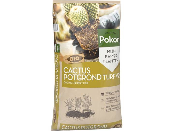 Pokon cactus grond turfvrij 5 liter