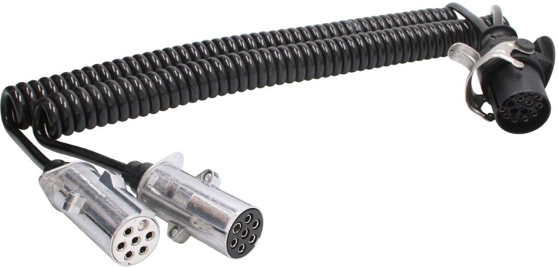 Fil électrique spiralé TRUCKLIGHT AD-15/7-ALU-4.5M