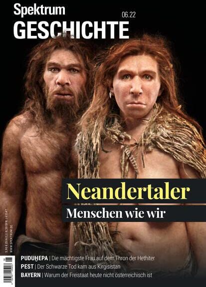 Spektrum der Wissenschaft - Spektrum Geschichte - Neandertaler: Menschen wie wir (Spektrum Geschichte: Von der Menschwerdung bis in die Neuzeit) - Preis vom 30.09.2026 09:01:18 h