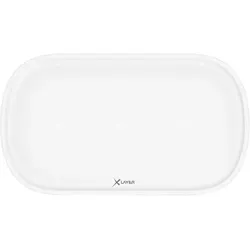 Xlayer Wireless Pad Family Triple (10 W), Wireless Charger, Weiss