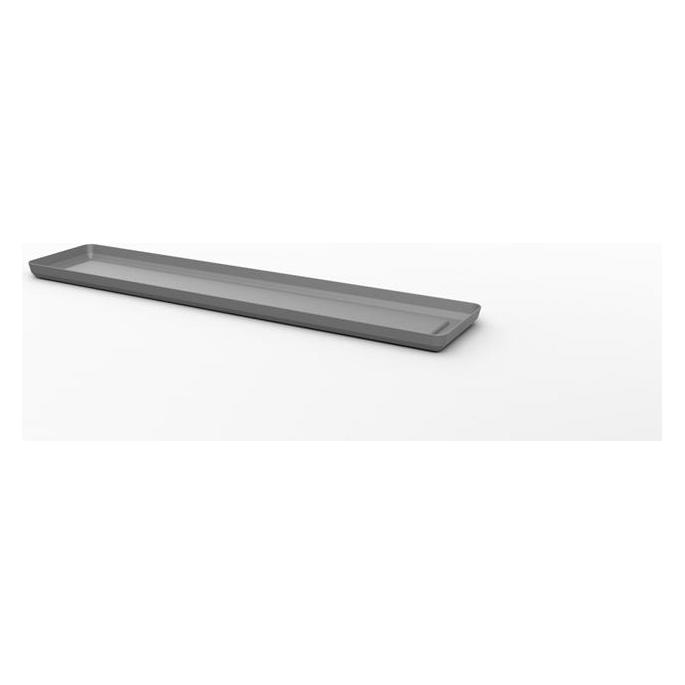Lamela Flowerpot plate 814-82, grey, 53.5 cm, 53.5 cm (60480864)