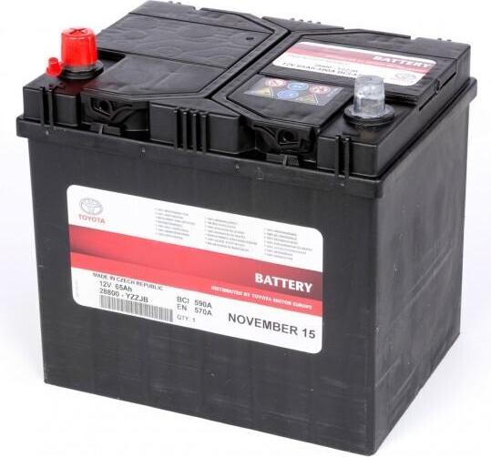 TOYOTA Hilux Rav4 Yaris Land Cruiser Batterie 12V 45Ah 28800-AZC21 OE