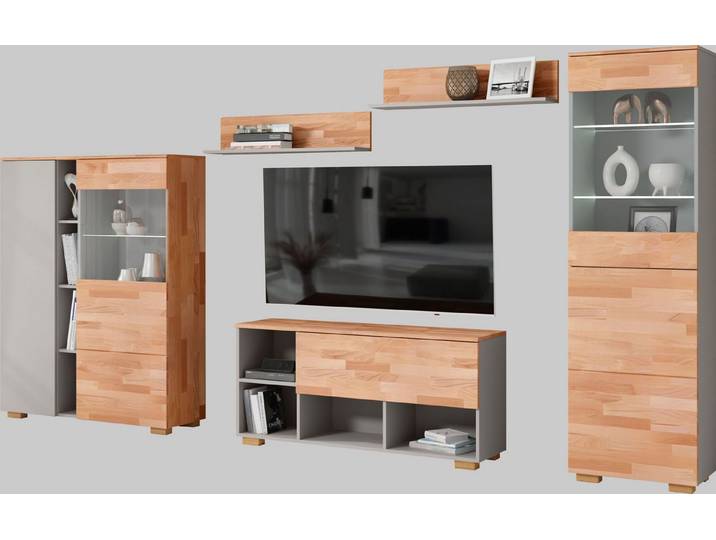OTTO home Wohnwand, (5-St), schöne moderne Optik