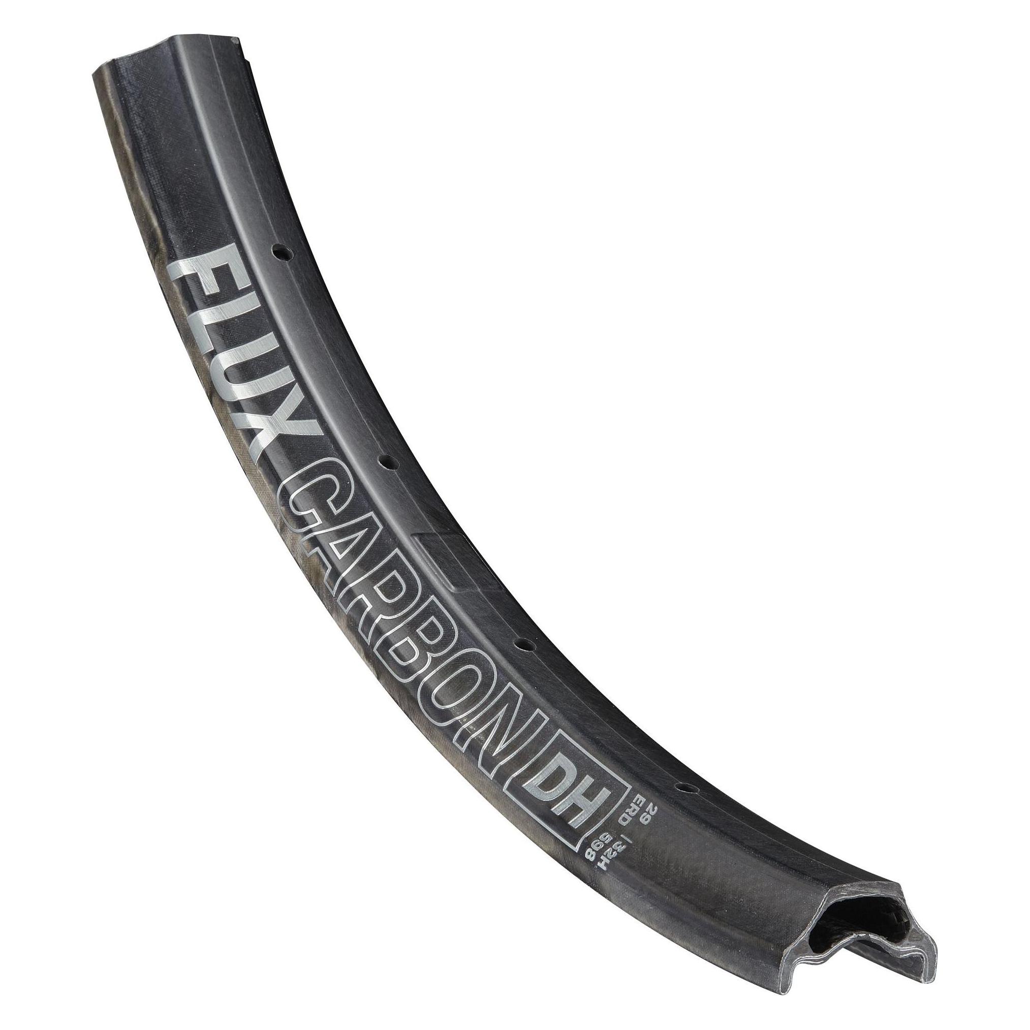 e*13 Grappler Flux DH Carbon Felge, 29", 28 L., 30mm, black (29") (49472543)