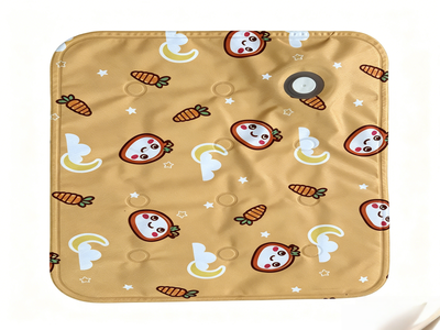 Fusion Finds Self Cooling Pet Cooling Mat For Dogs & Cats Portable Cooling Gel Pet Pad For Summer yellow Carrot m