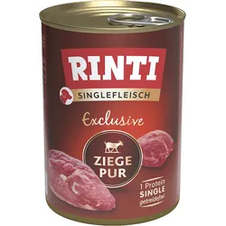 Rinti Singlefleisch Exclusive Ziege pur 12x400 g