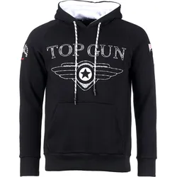 Top Gun Defend, Kapuzenpullover - Schwarz - XL