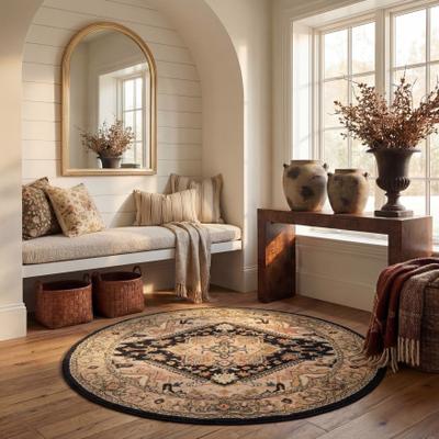 SAFAVIEH Handmade Heritage Asia Traditional Oriental Wool Rug