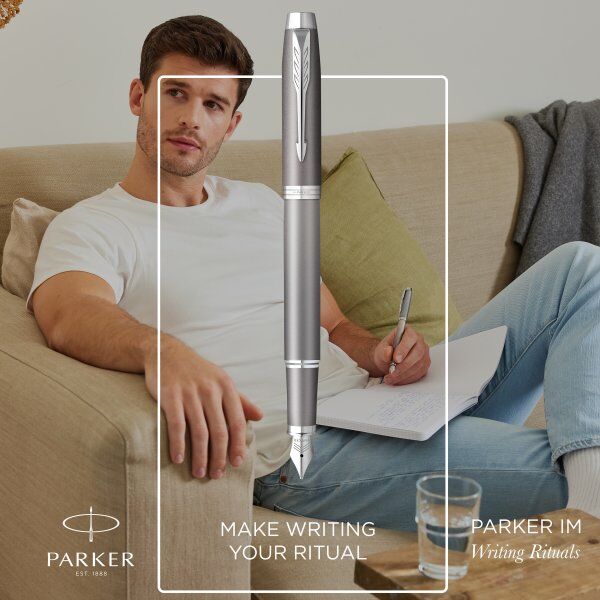 Parker Im Writing Rituals Blue Gt Fyldepen   M