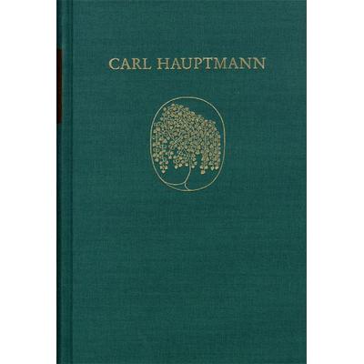 Carl Hauptmann: Sämtliche Werke / Band XI,I: Wissenschaftliche Schriften (Text), Gebundene Ausgabe von Carl Hauptmann, Frommann-holzboog,