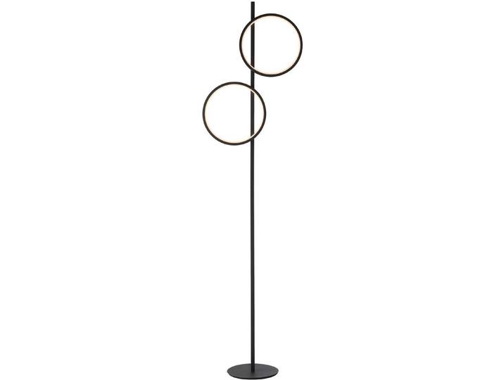 LED-Stehlampe - H 151 cm - 2-flammig - Schwarz - Metall