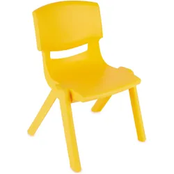 Bieco, Kinderstuhl + Kindertisch, Stuhl yellow (Kinderstuhl)