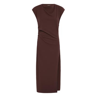 Partykleid ICHI "Damen Partykleid IHKATINE", Damen, Gr. L, N-Gr, fudge, Kleider Partykleid