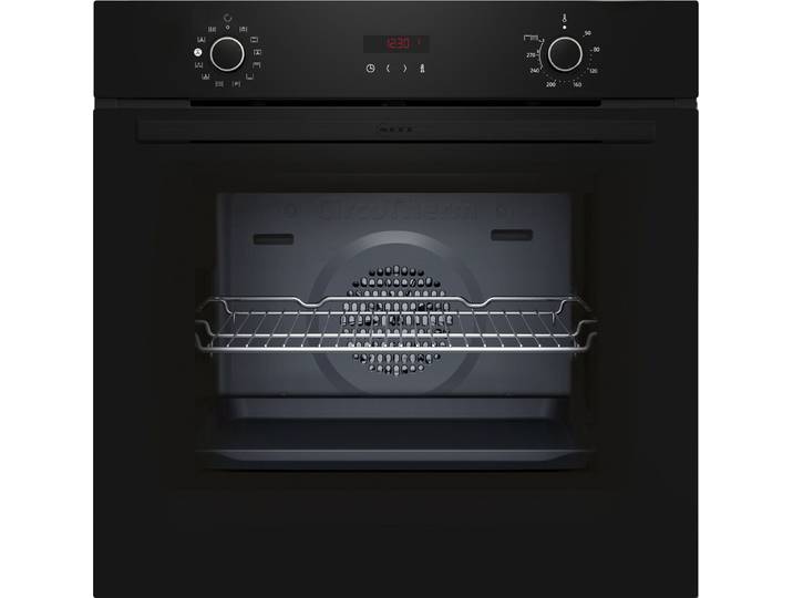 NEFF Pyrolyse Backofen N 30 B2CVG6AK3, mit Teleskopauszug nachrüstbar, Pyrolyse-Selbstreinigung, Knuspriges Base Steam & Pyrolyse-Selbstreinigung
