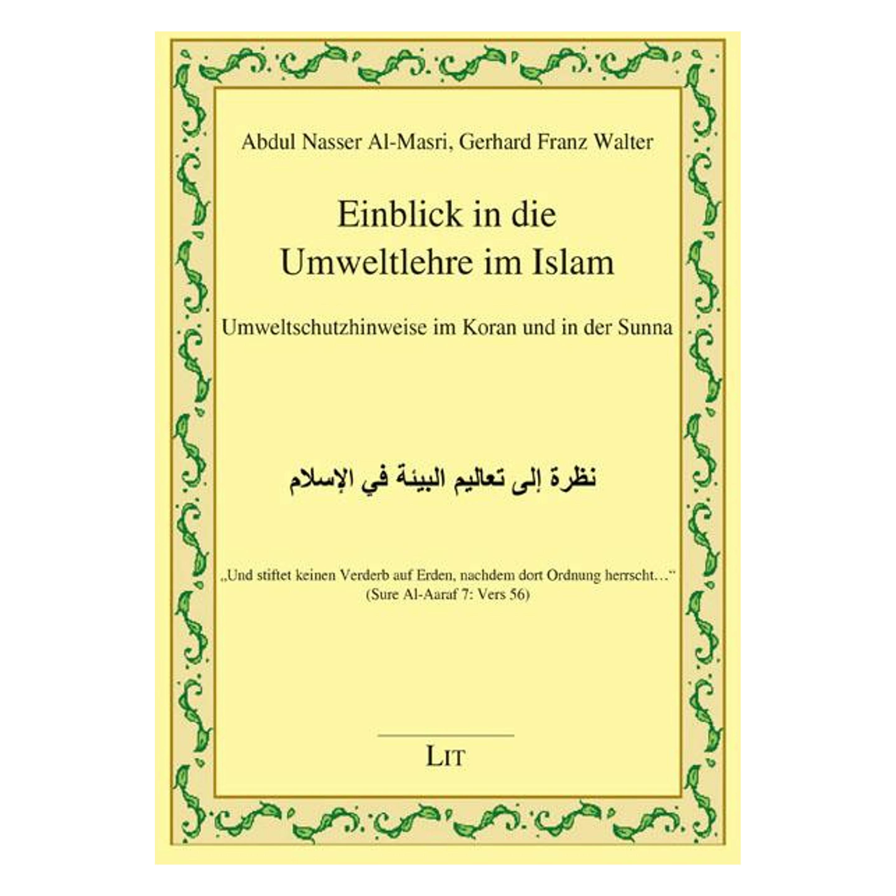LIT Einblick in die Umweltlehre im Islam (Deutsch) (52453672)