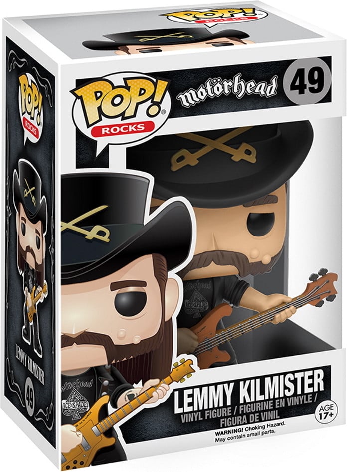Funko Pop Culture Lemmy Kilmister Motorhead muziek figuur