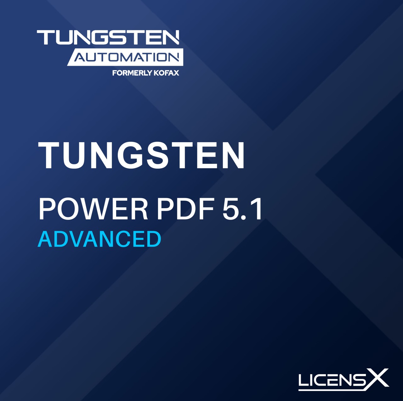Tungsten Automation Tungsten Power PDF 5.1 Advanced PPD-PER-0399-001U