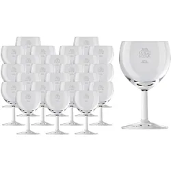 Van Well Ballon Profi Weinglas 0,1 l + 0,2 l geeicht 24er Set