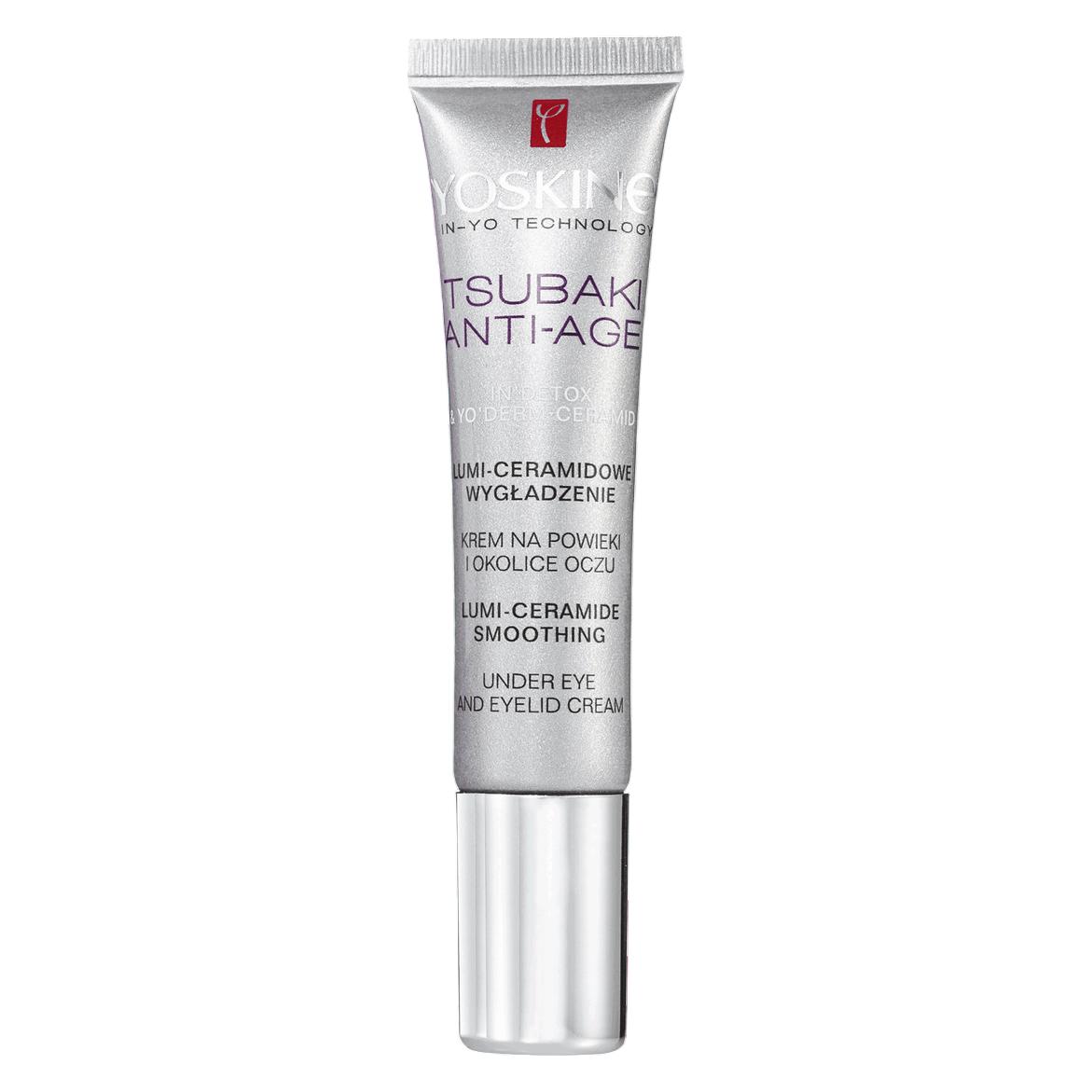 Yoskine Tsubaki Anti-Aging Augencreme (Augenpflege Crème, 15 ml, Tag + Nacht) (67943677)